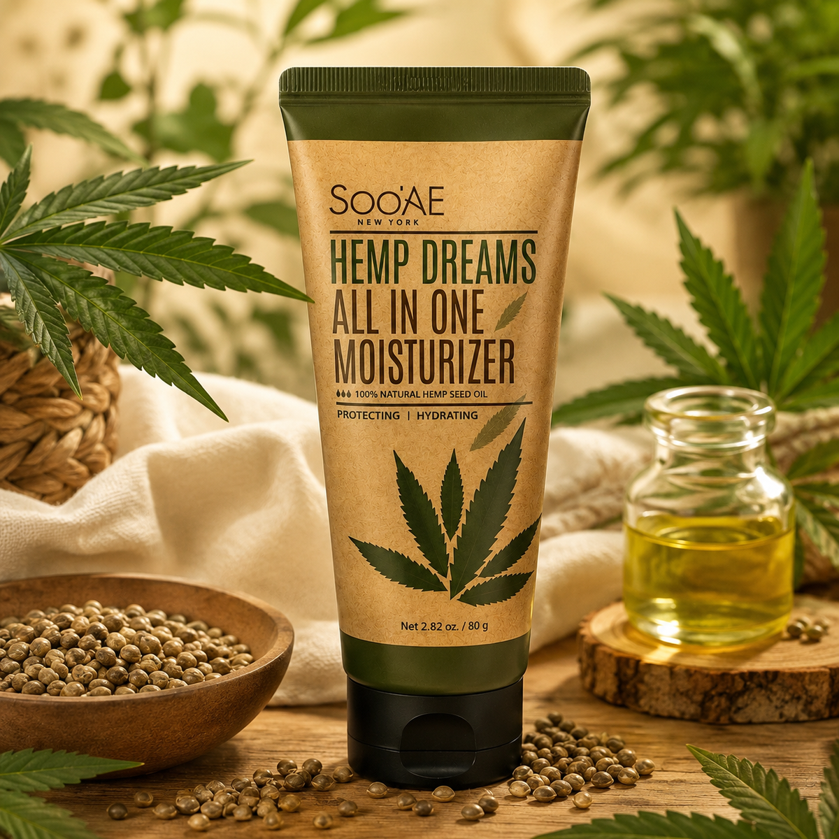 SOO'AE, Hidratante Todo en 1, (Hemp Dreams)