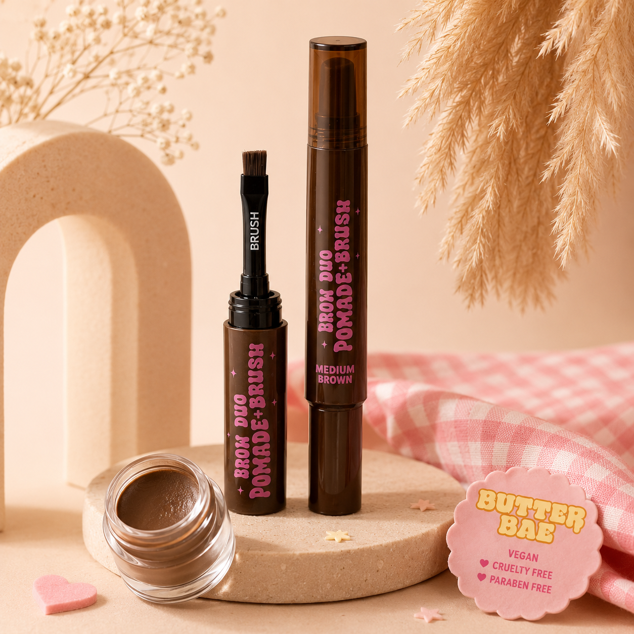 Ioni Butter Bae Brow Duo Pomade + Brush