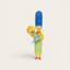 Jakks Pacific The Simpsons Marge Simpson with Maggie Simpson 5-in Action Figure