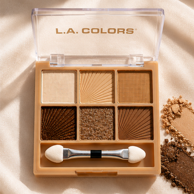 L.A. COLORS 6 Color Eyeshadow – Tono Haute