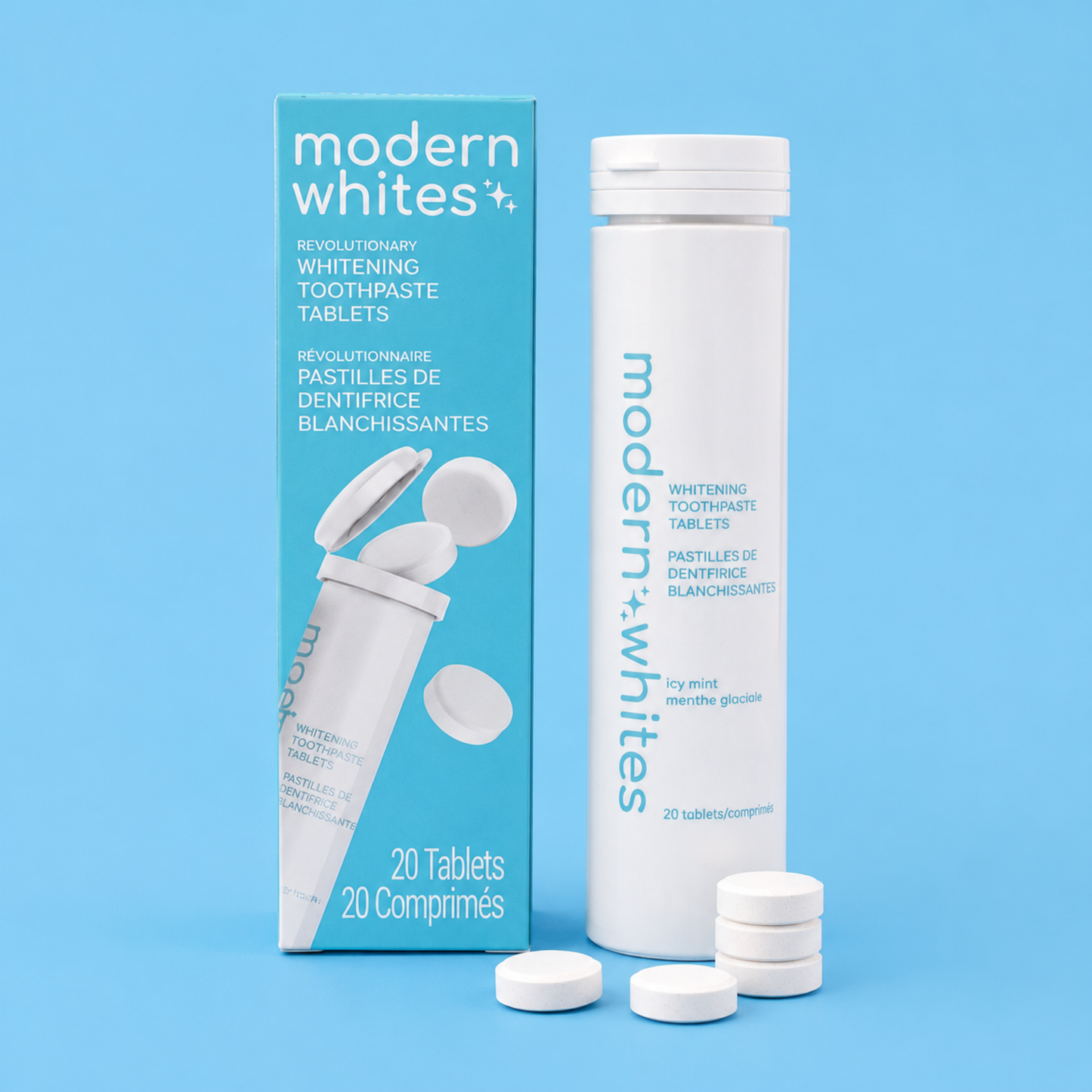 Modern Whites Whitening Toothpaste Tablets – Icy Mint