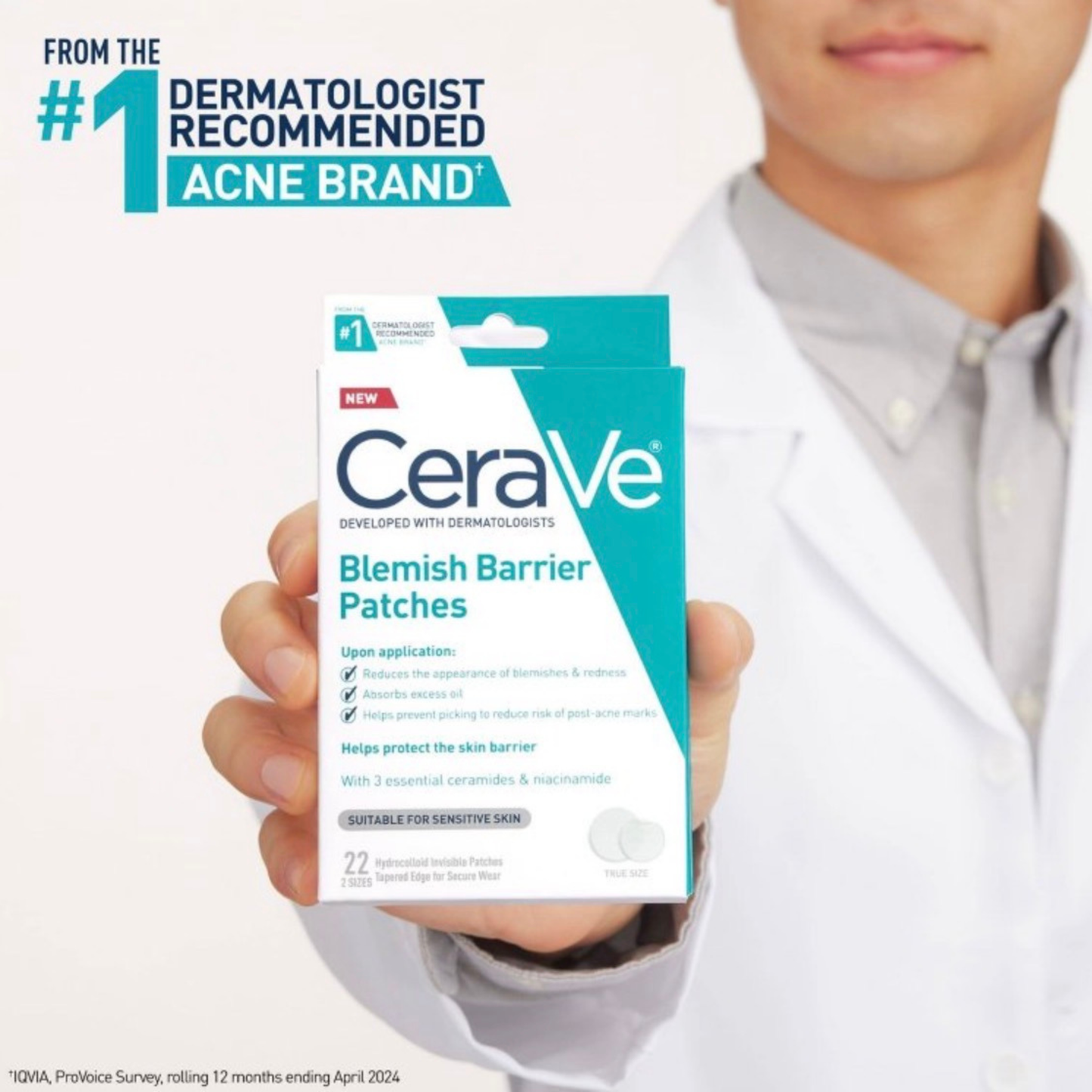 CeraVe Acne Control Patches - 22ct