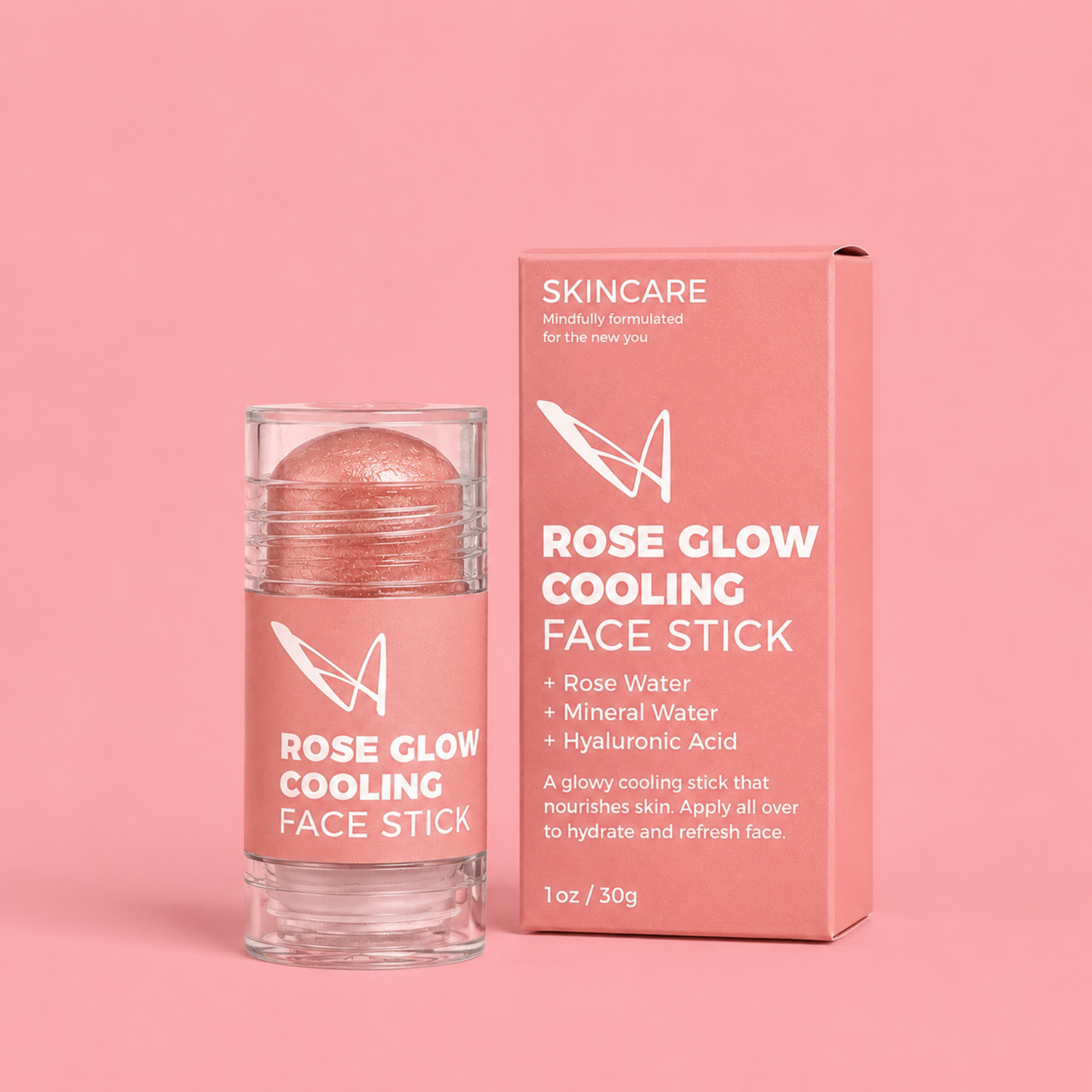 Rose Glow Cooling Face Stick
