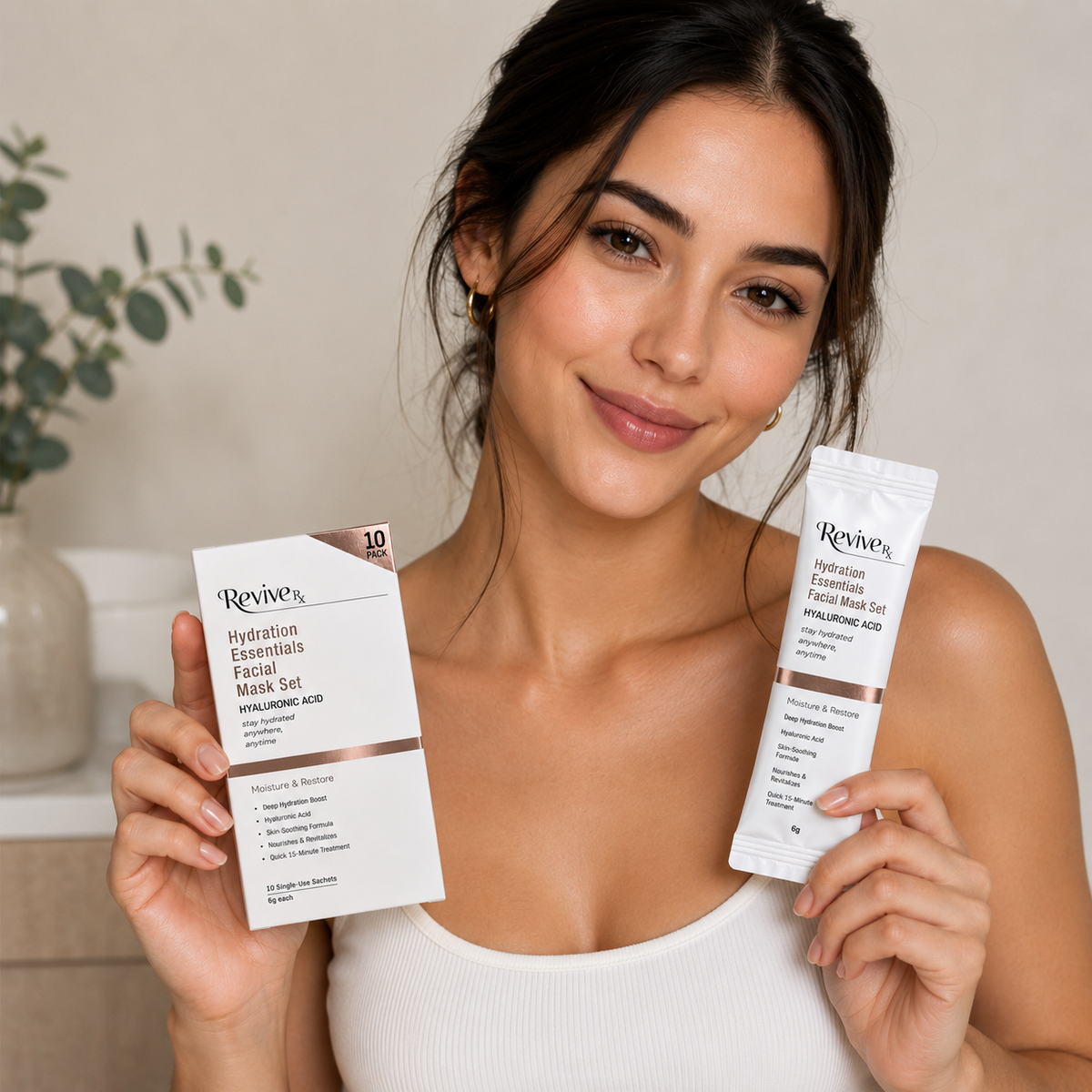 REVIVE Rx, Mascarilla Hidratante (Acido Hialuronico)