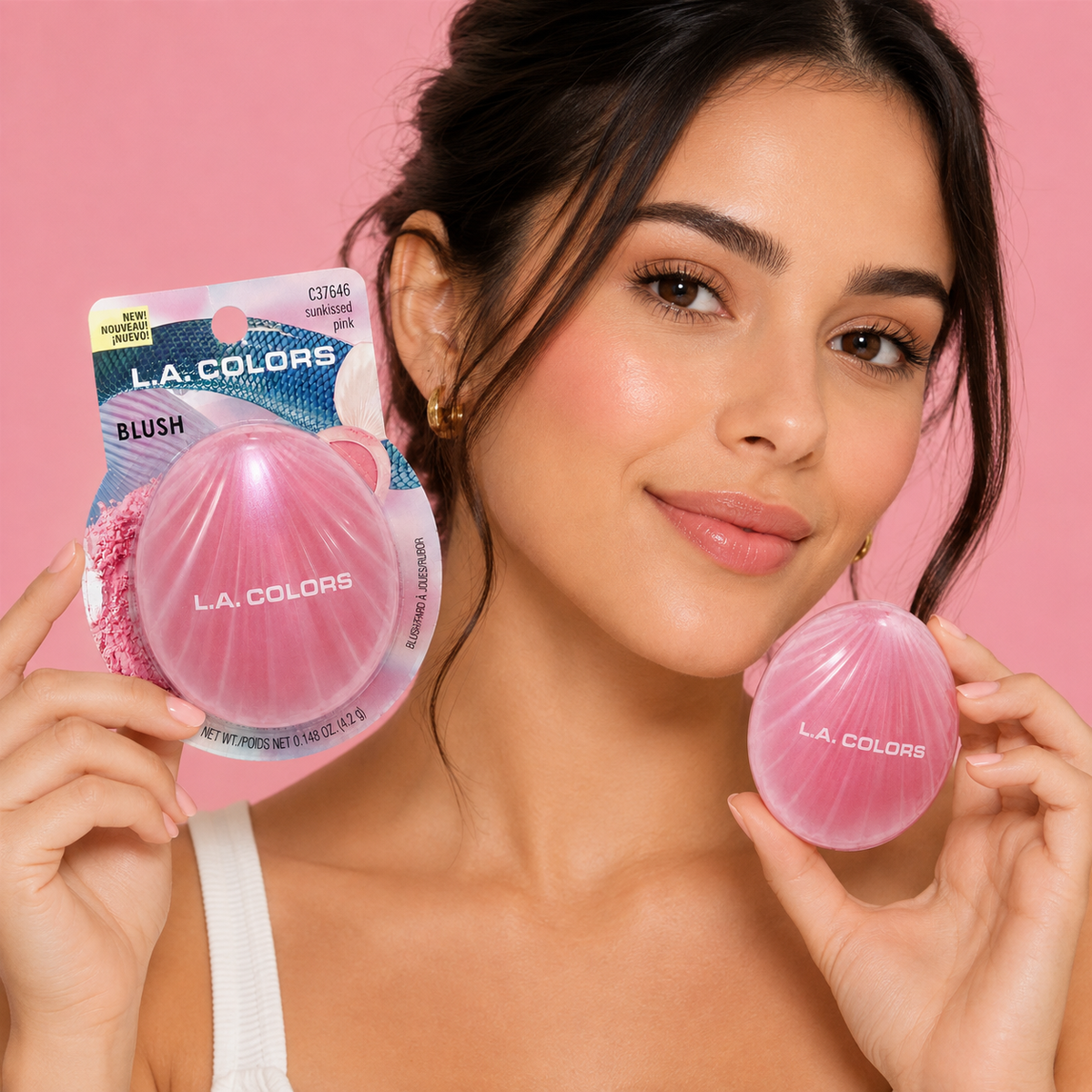 L.A. COLORS, Rubor (Sunkissed Pink)