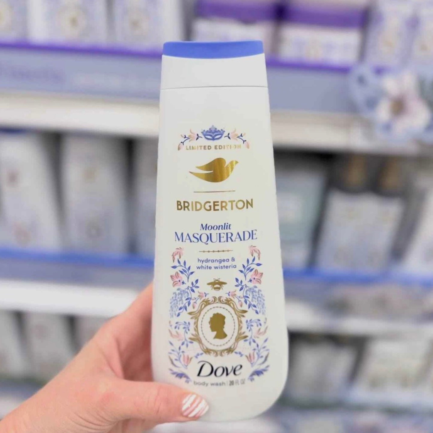 Dove Bridgerton Body Wash - Wisteria Scent - 20oz