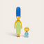 Jakks Pacific The Simpsons Marge Simpson with Maggie Simpson 5-in Action Figure