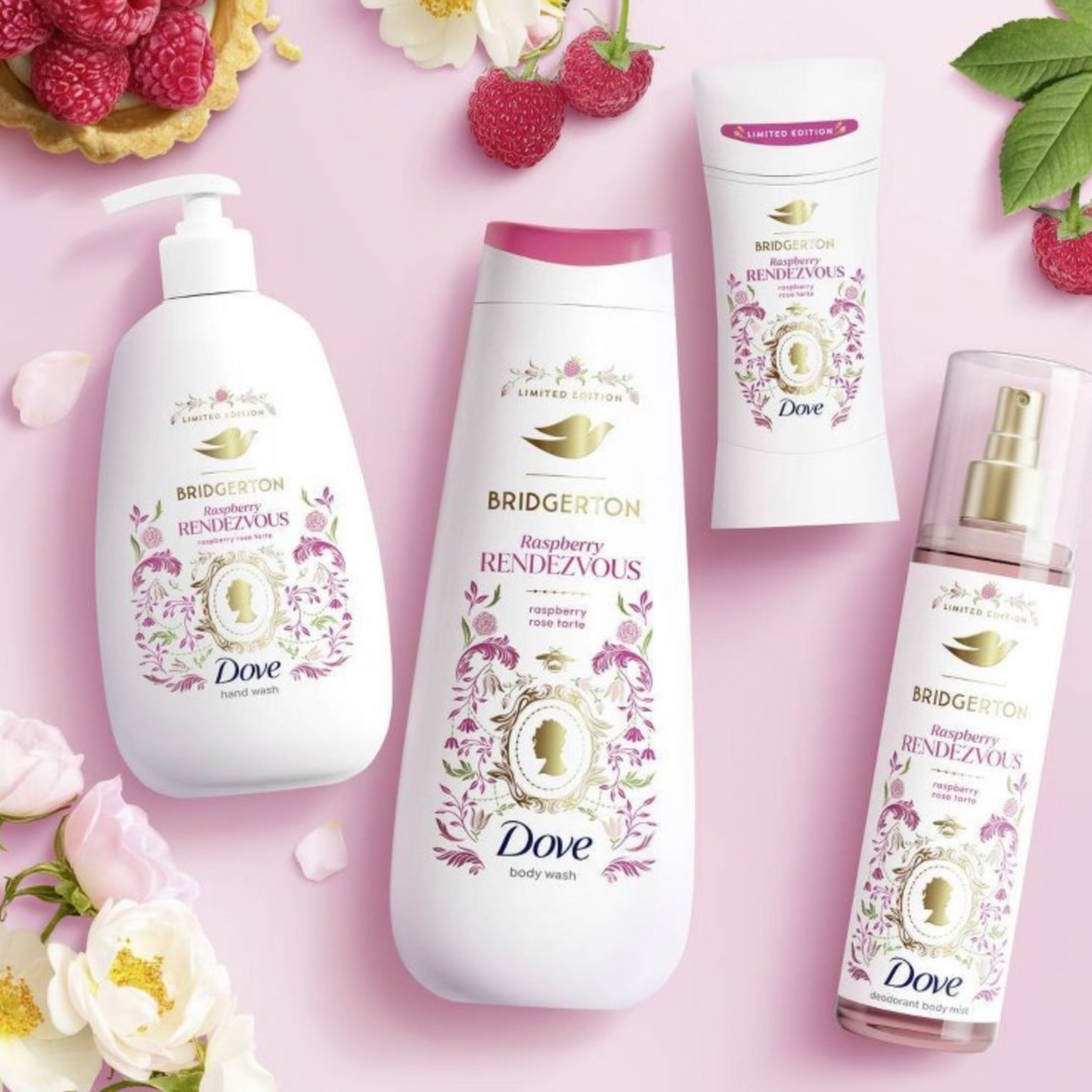 Dove Bridgerton Body Wash - Raspberry Rendezvous - 20oz