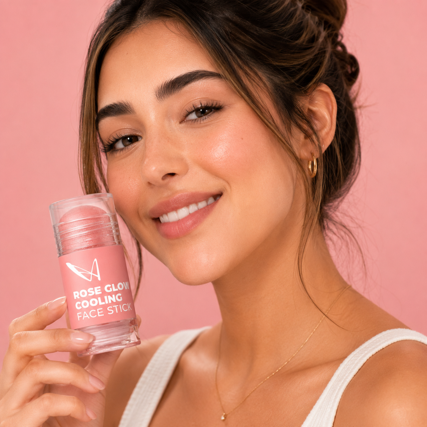 Rose Glow Cooling Face Stick