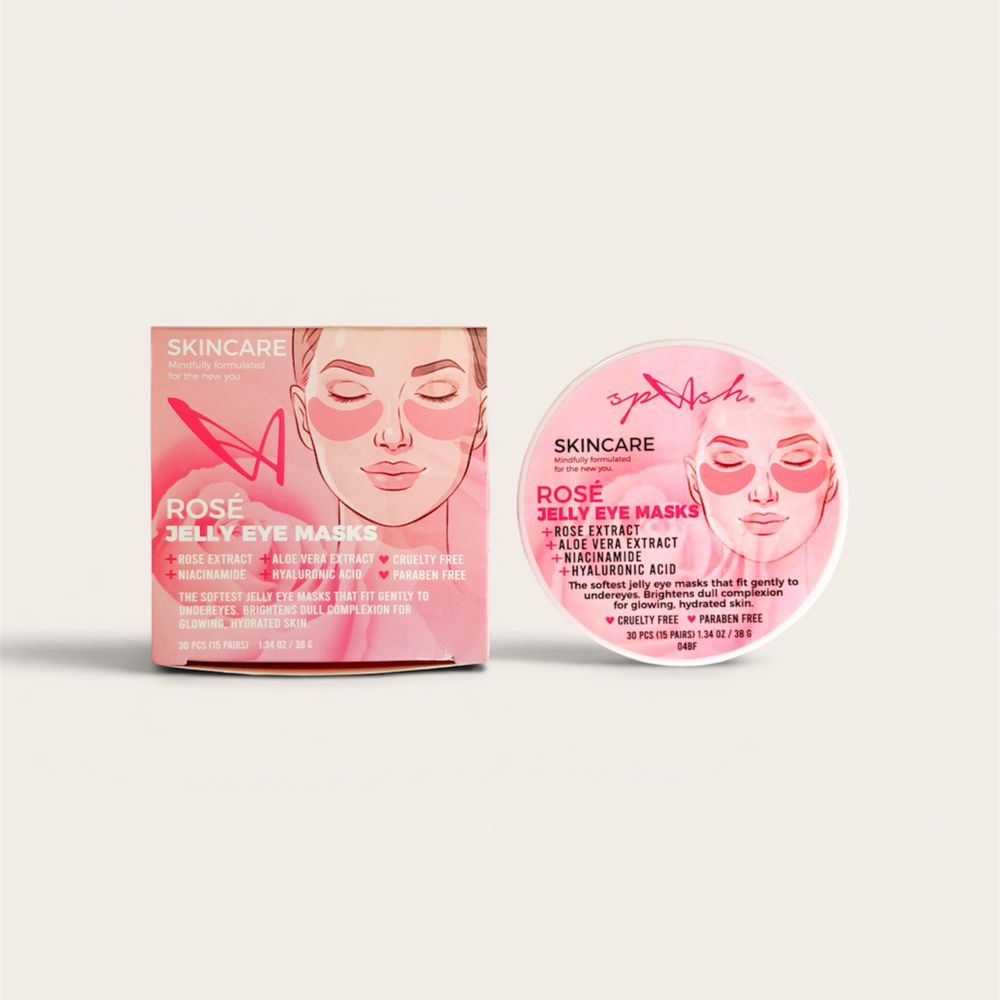 Rosé Jelly Eye Mask