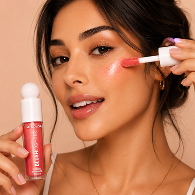 L.A. COLORS Blushlighter Liquid Shimmer Blush (Courageous)