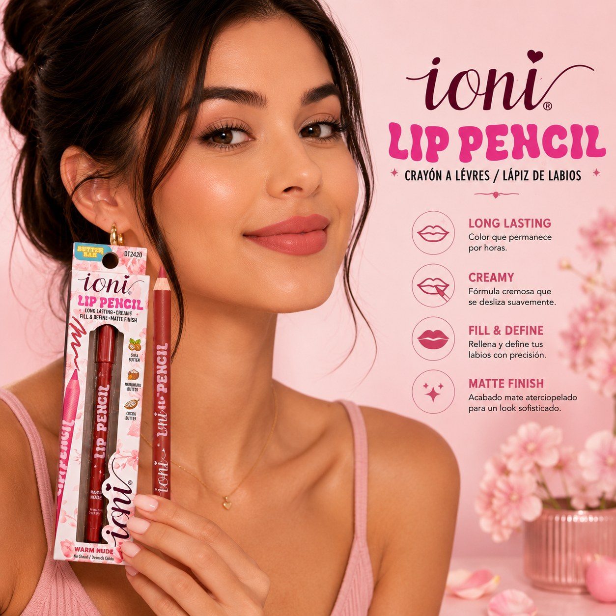 Ioni Lip Pencil – Warm Nude