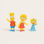 The Simpsons Family Mini Figure Set 7cm