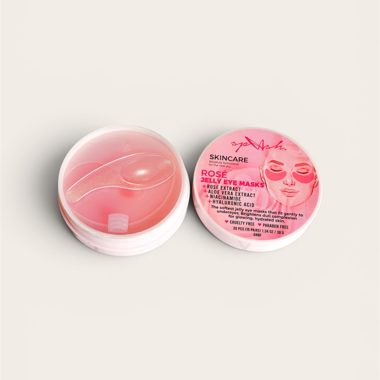 Rosé Jelly Eye Mask