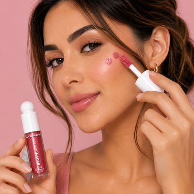 L.A. COLORS Blushlighter – Liquid Shimmer Blush (Cherished)