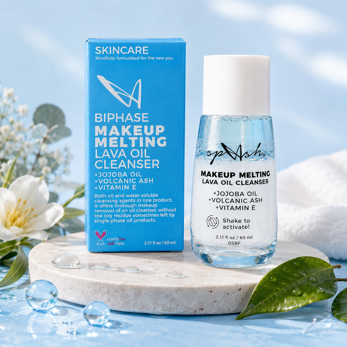 LA SPLASH, Aceite Limpiador Facial (Melting Lava)