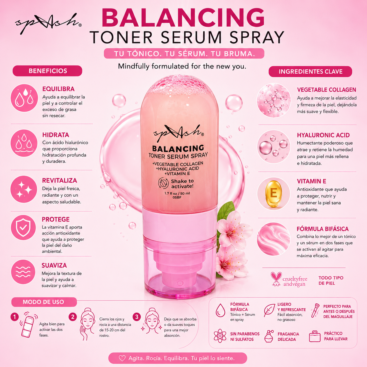 LA SPLASH, Serum Tonico Facial