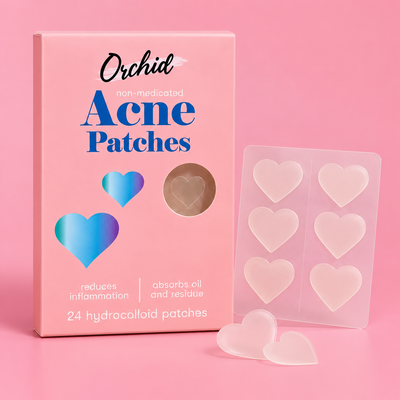 ORCHID, Parches para el acne (Corazones)