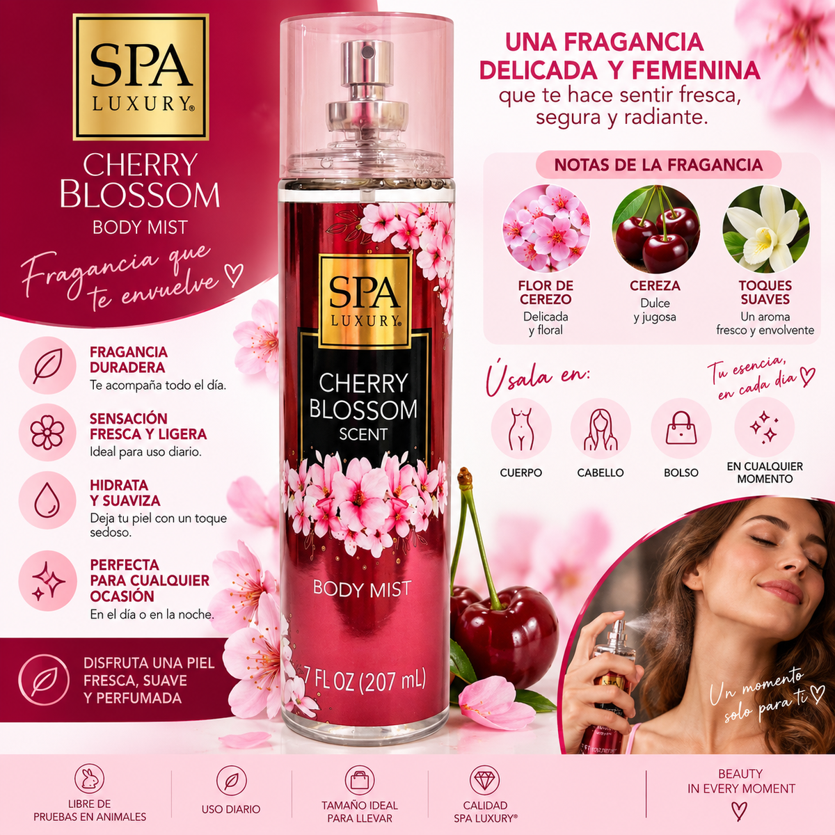 SPA LUXURY, Splash (Cherry Blossom)