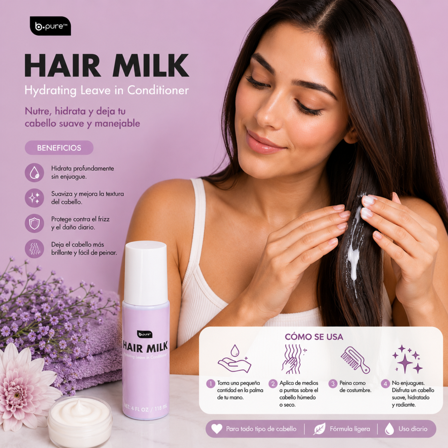 Hair Milk Hydrating Leave-In Conditioner