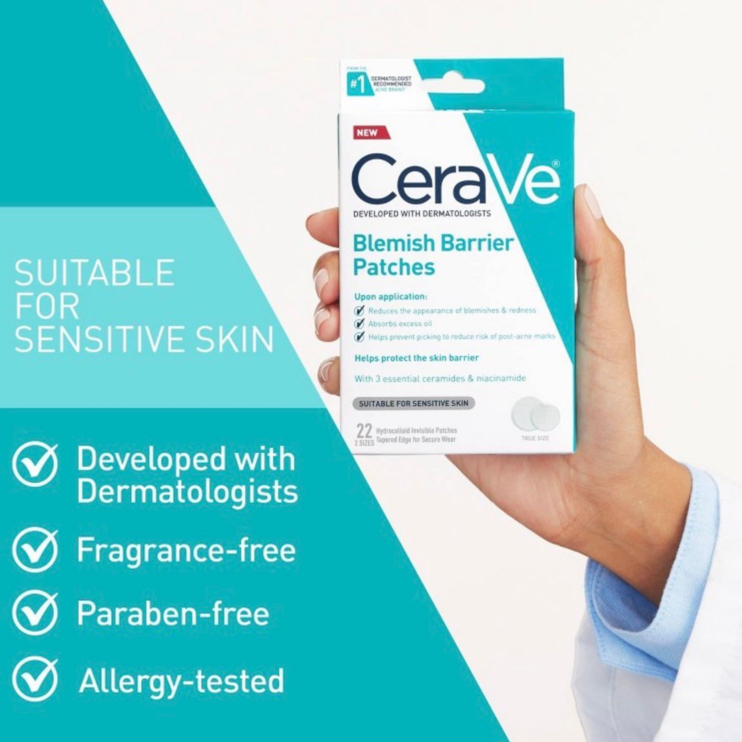 CeraVe Acne Control Patches - 22ct