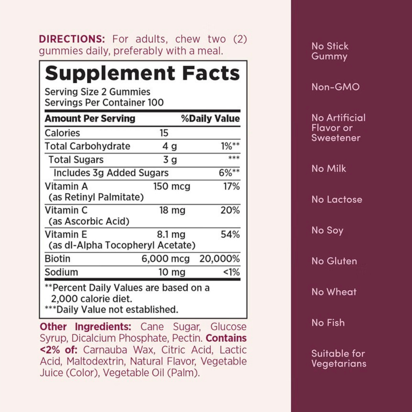 Nature's Bounty Hair, Skin and Nails Advanced, 230 Gummies