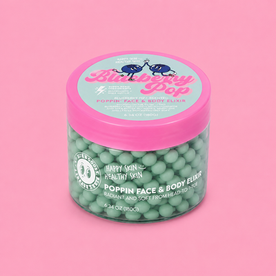 HAPPY SKIN, Gel Facial (Blueberry Pop)