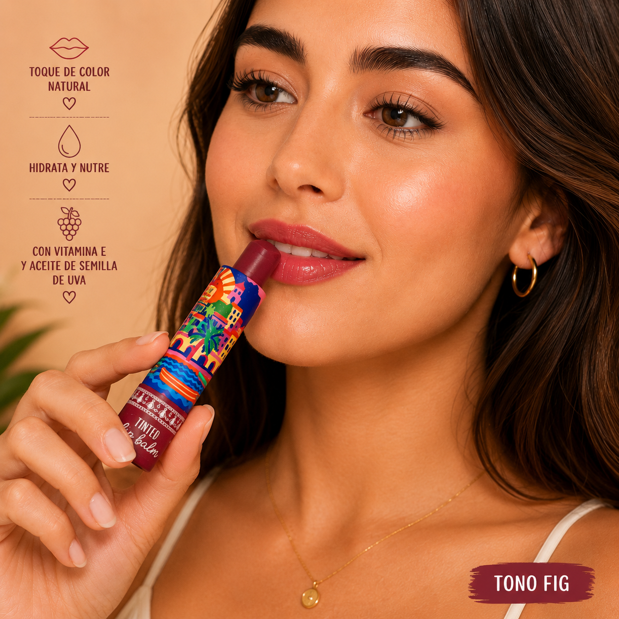 IONI Tinted Lip Balm – Sangiovese (Passione)