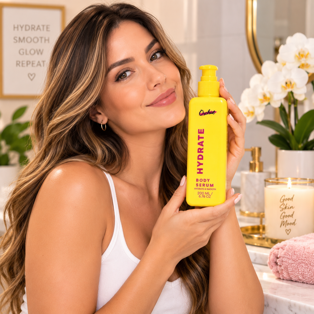 ORCHID, Crema Serum Hidratante