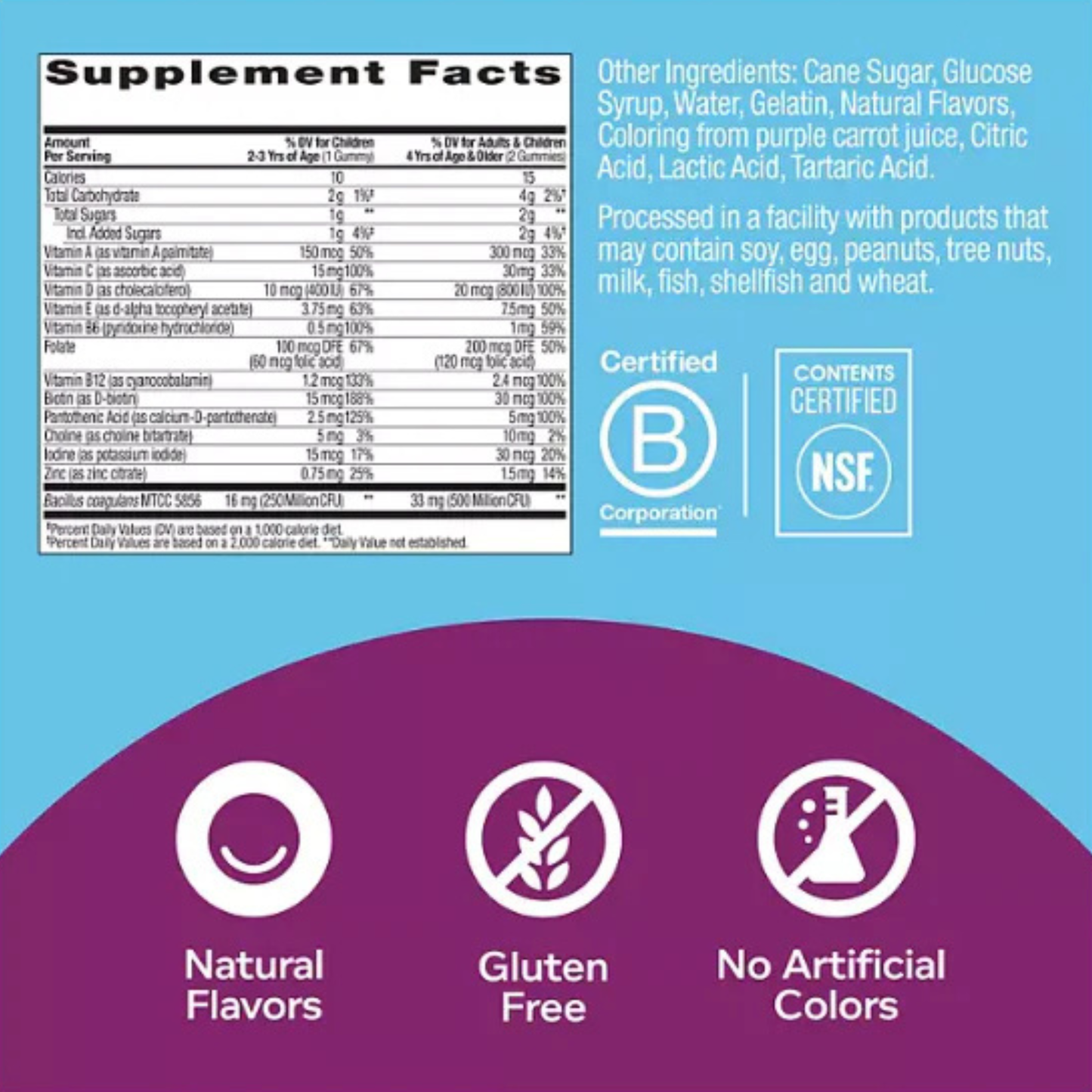 OLLY Kids Multivitamin & Probiotic, 160 Gummies
