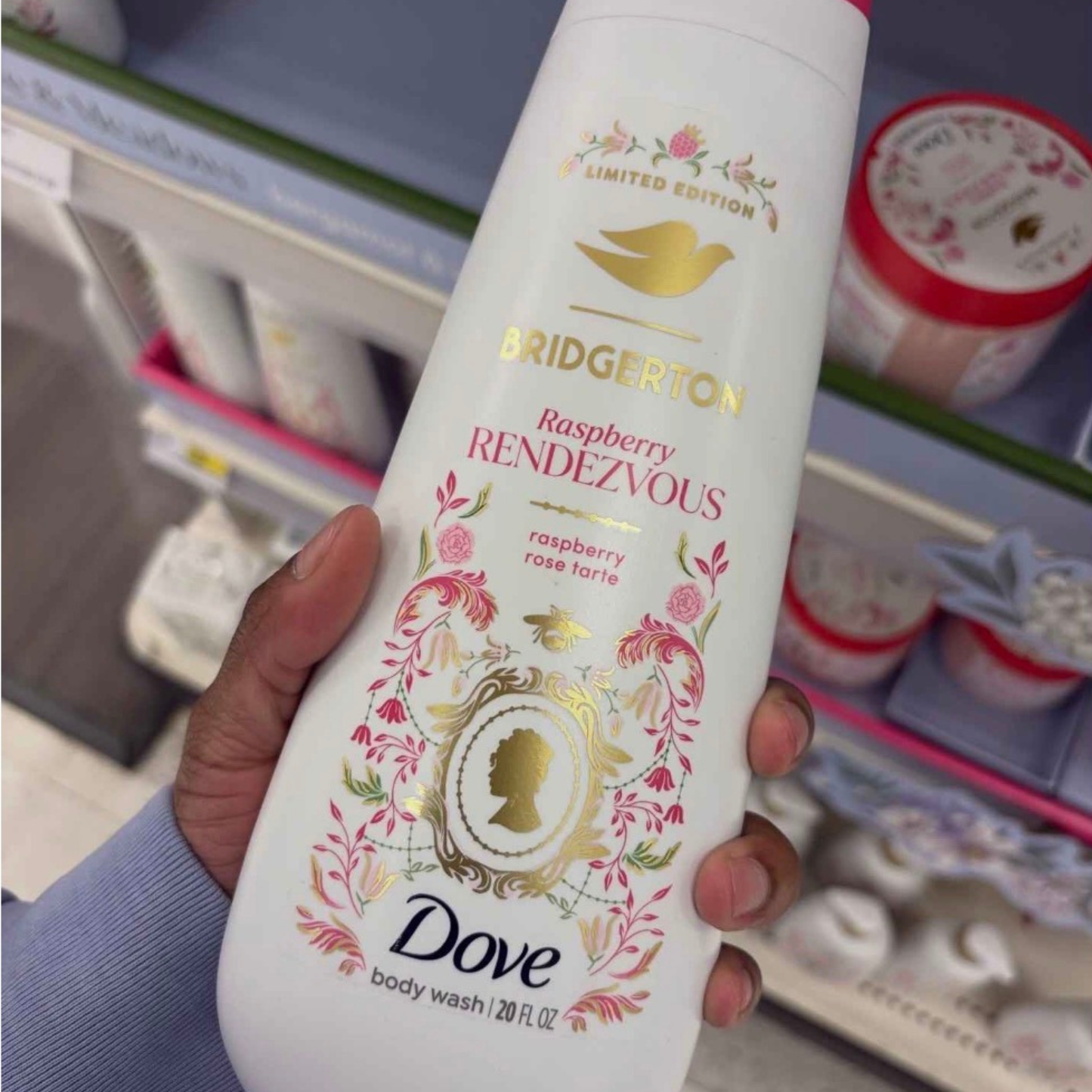 Dove Bridgerton Body Wash - Raspberry Rendezvous - 20oz