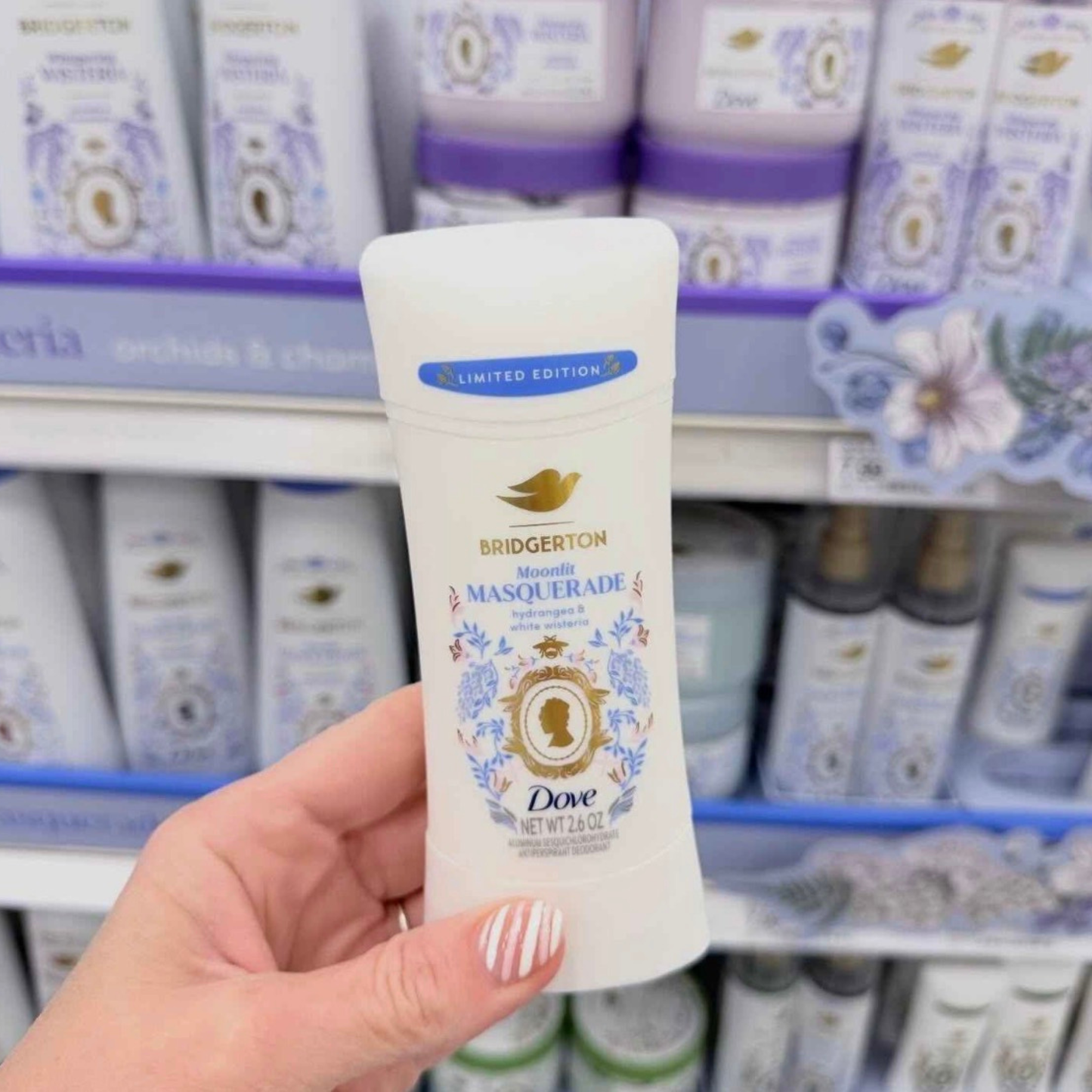 Dove Bridgerton Antiperspirant & Deodorant Stick - Masquerade - 2.6oz