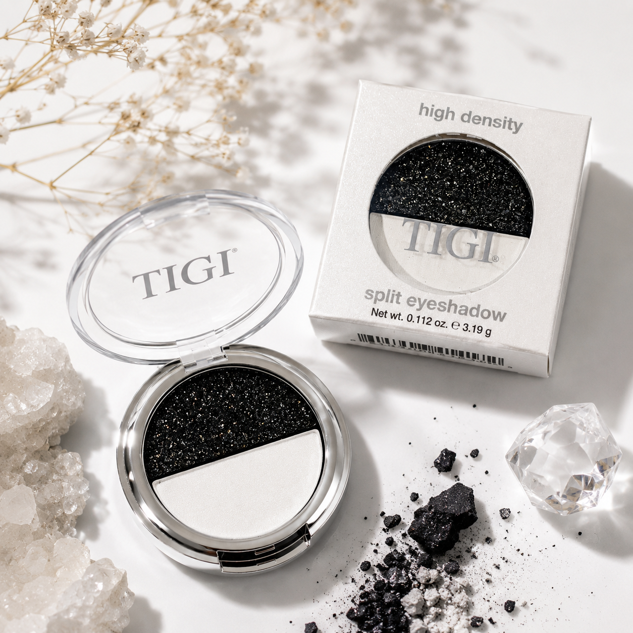 TIGI High Density Split Eyeshadow – Feisty 🖤✨