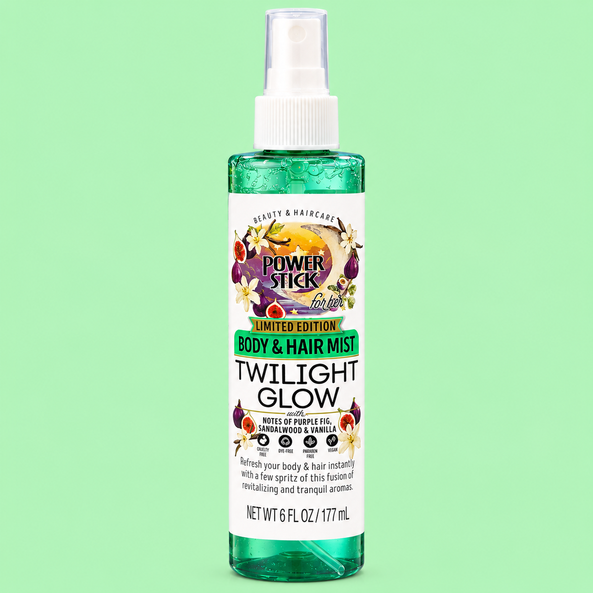 POWER STICK, Splash para el Cabello y Cuerpo (Twilight)
