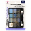 L.A. COLORS, 12 Paleta de Sombras (Super Natural)