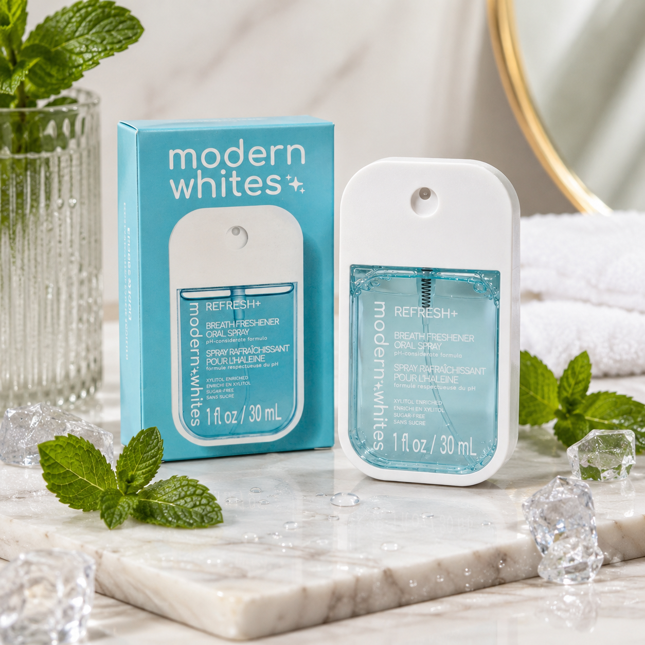 Modern Whites Refresh+ Breath Freshener Oral Spray – 30 ml