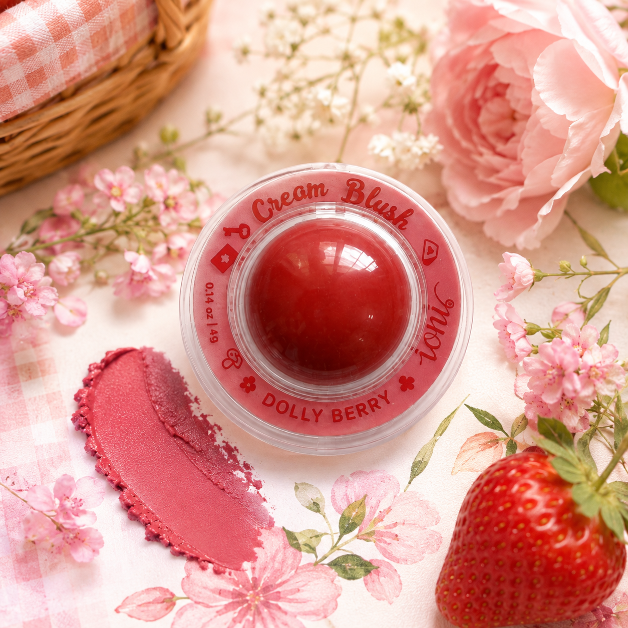 Ioni Dolly’s Adventure Cream Blush – Dolly Berry