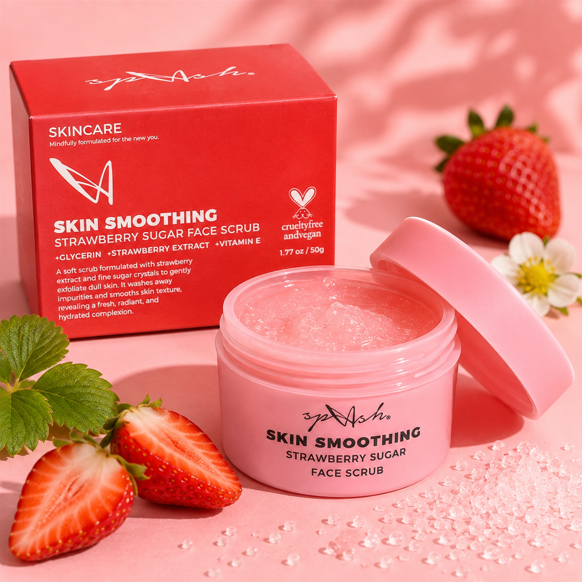 LA SPLASH, Exfoliante Facial (Fresa)