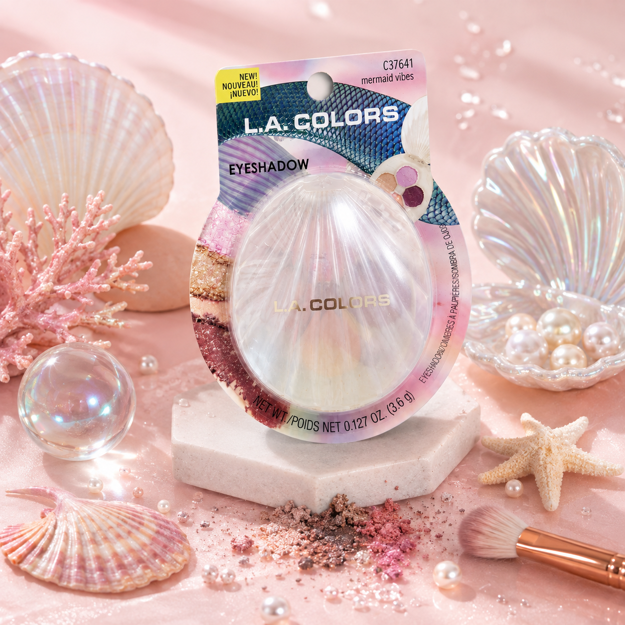 L.A. Colors Eyeshadow – Mermaid Vibes