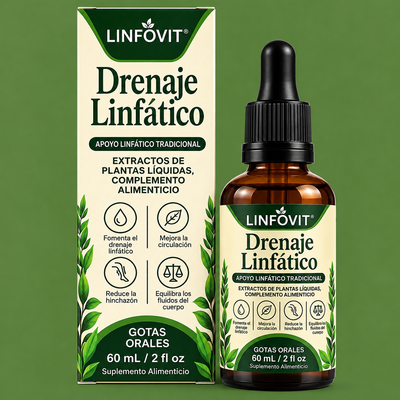 Linfovit Drenaje Linfático — Gotas Orales