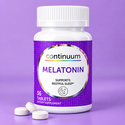 CONTINUUM, Pastas de Melatonina para Dormir