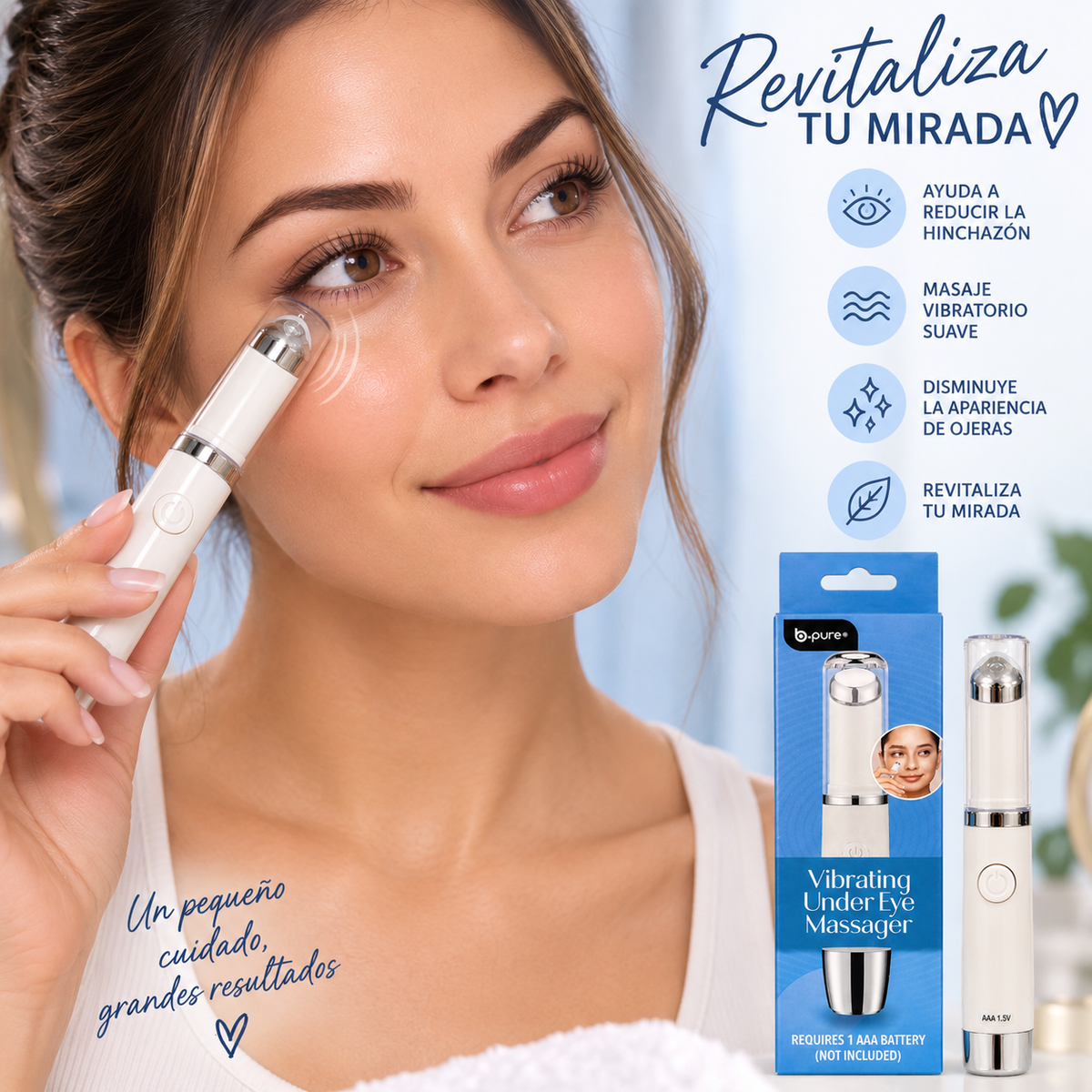 B. PURE, Masajeador para Ojos (White)