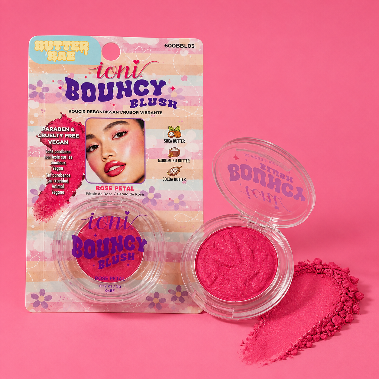 Ioni Butter Rae Bouncy Blush – Rose Petal