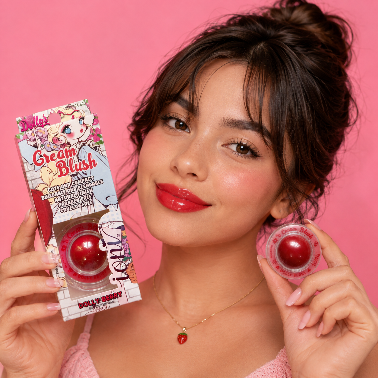 Ioni Dolly’s Adventure Cream Blush – Dolly Berry