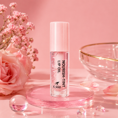 Kokie Nourish-Tint Lip Oil – Pinky Promise