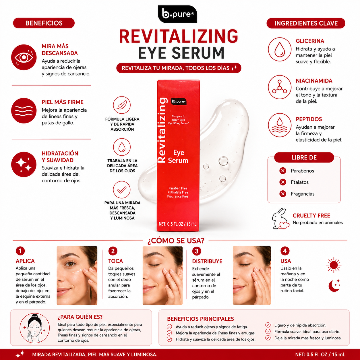 B.pure Revitalizing Eye Serum