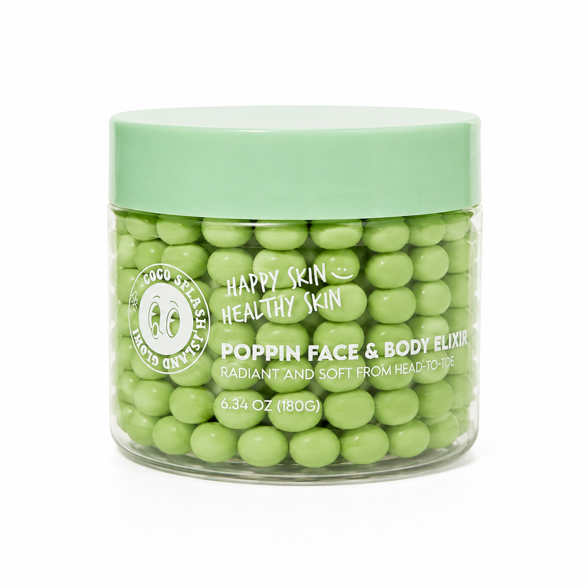 HAPPY SKIN, Gel Facial (Coconut Pop)