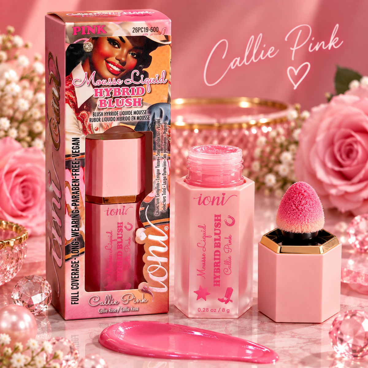 IONI, Rubor Liquido (Callie Pink)