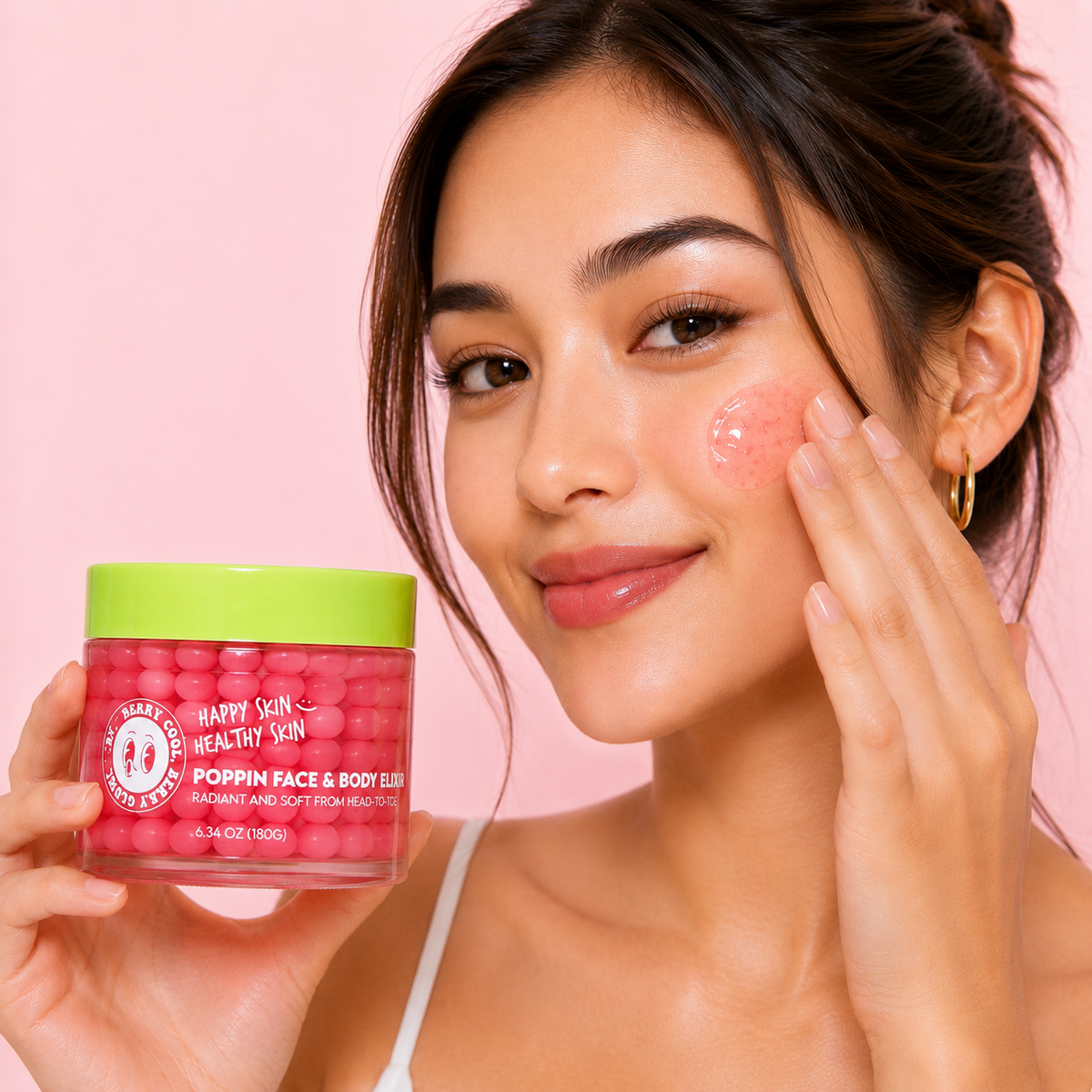 HAPPY SKIN, Gel Facial (Berry Pop)