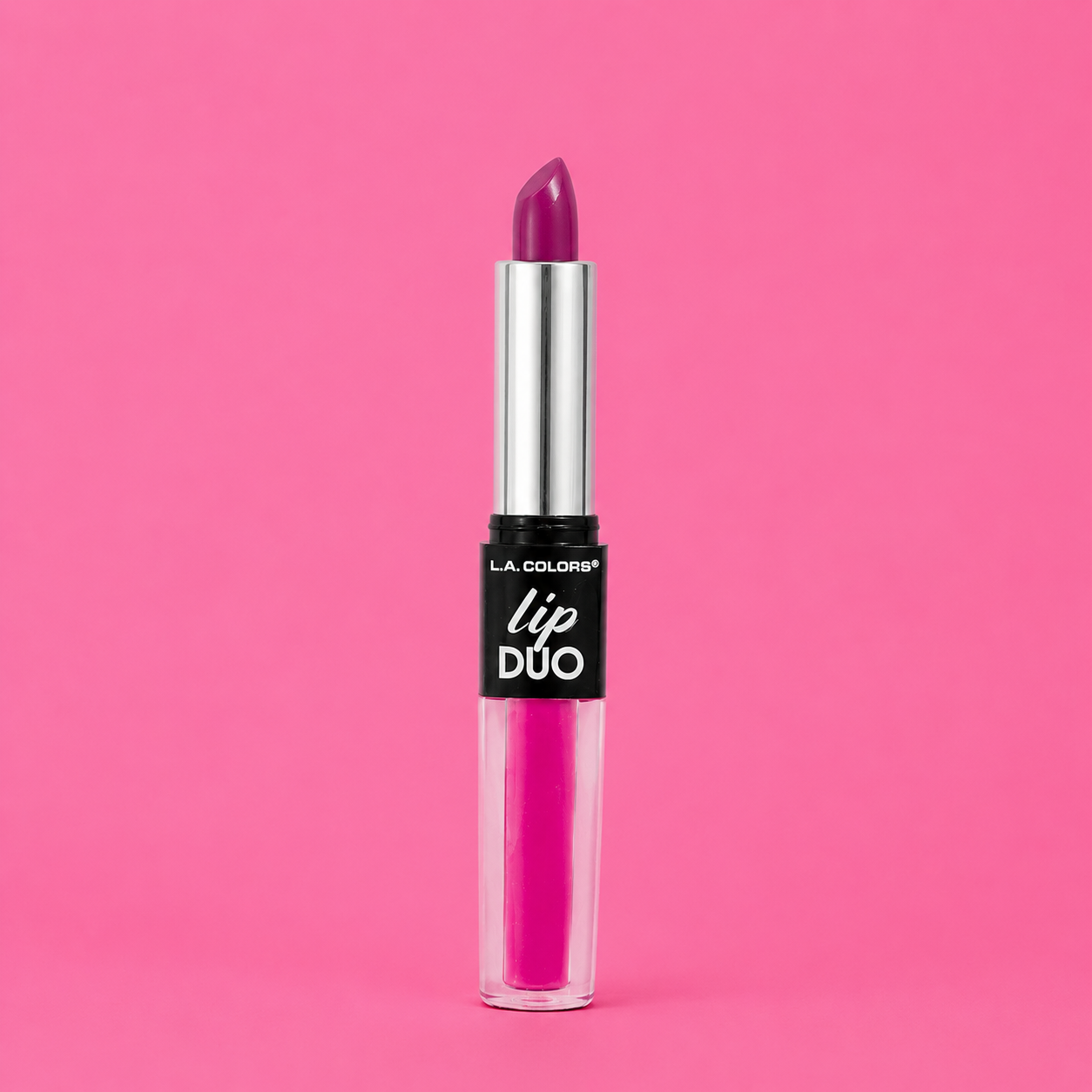L.A. COLORS Lip Duo 2 en 1 – Labial y Lip Gloss